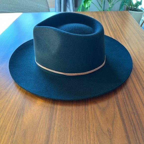 NWOT GIGI PIP Zephyr Rancher in Black / M/L 59 with Triple Strand Band in Brown - Picture 5 of 13